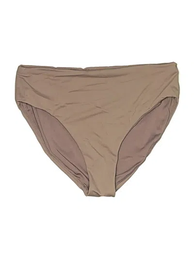 Pre-owned Senita Athletics Swimsuit Bottoms In Tan
