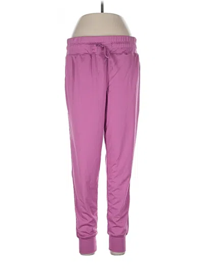 Pre-owned Senita Athletics Track Pants In Purple