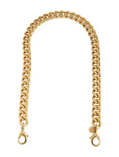 Pre-owned Senreve Chain Link Bag Strap In Gold/metallic