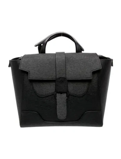 Pre-owned Senreve Leather Backpack In Black