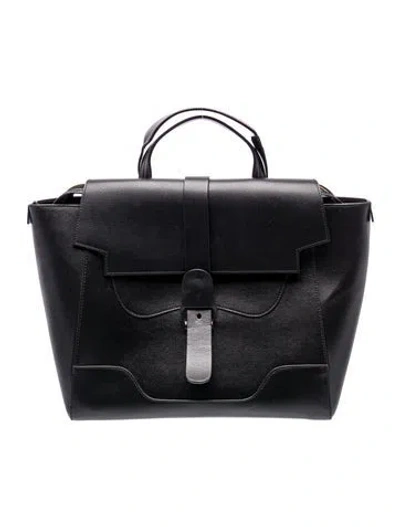 Pre-owned Senreve Leather Backpack In Black