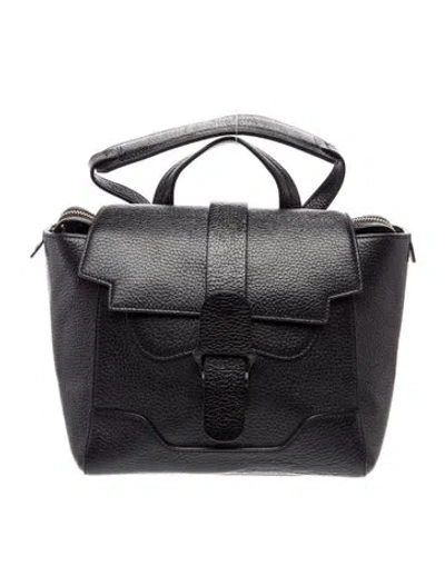 Pre-owned Senreve Leather Backpack In Black