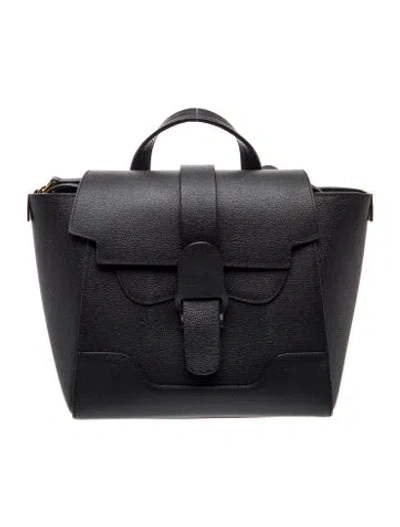 Pre-owned Senreve Leather Backpack In Black
