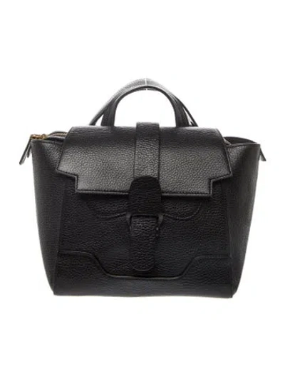 Pre-owned Senreve Leather Backpack In Black