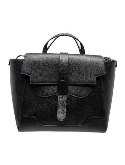 Pre-owned Senreve Leather Backpack In Black
