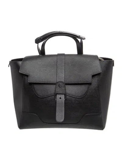 Pre-owned Senreve Leather Backpack In Black