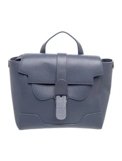 Pre-owned Senreve Leather Backpack In Blue