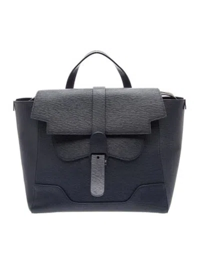 Pre-owned Senreve Leather Backpack In Blue