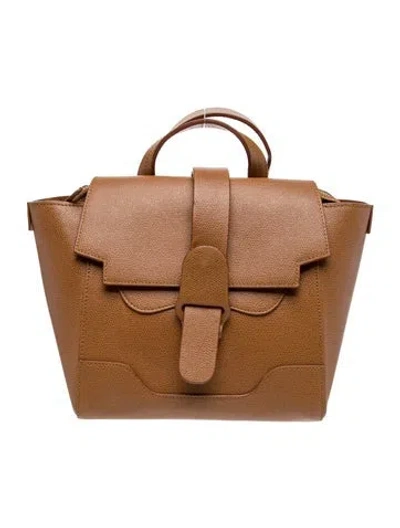 Pre-owned Senreve Leather Backpack In Brown