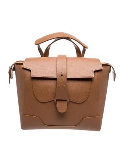 Pre-owned Senreve Leather Backpack In Brown