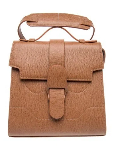 Pre-owned Senreve Leather Backpack In Brown