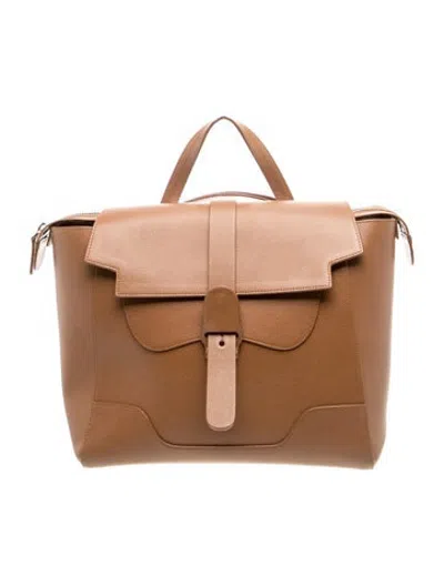 Pre-owned Senreve Leather Backpack In Brown