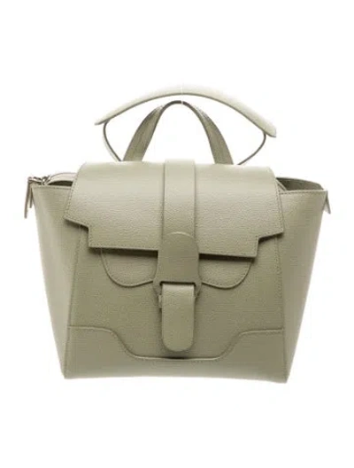 Pre-owned Senreve Leather Backpack In Green