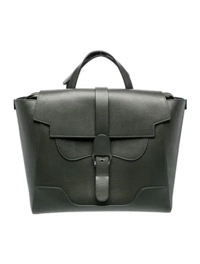 Pre-owned Senreve Leather Backpack In Green