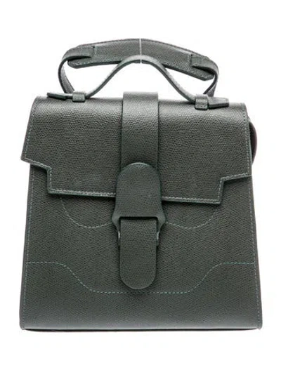 Pre-owned Senreve Leather Backpack In Green