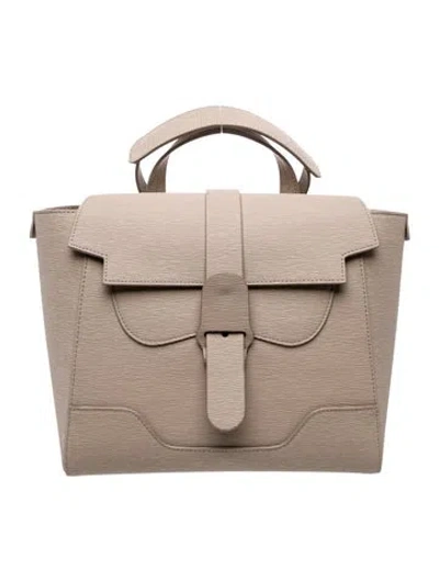 Pre-owned Senreve Leather Backpack In Neutral