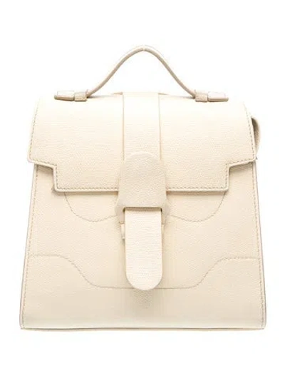 Pre-owned Senreve Leather Backpack In Neutral