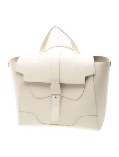 Pre-owned Senreve Leather Backpack In Neutral