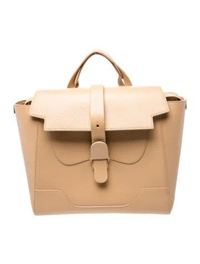 Pre-owned Senreve Leather Backpack In Neutral