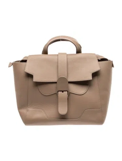 Pre-owned Senreve Leather Backpack In Neutral