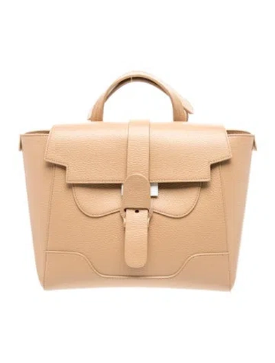 Pre-owned Senreve Leather Backpack In Neutrals