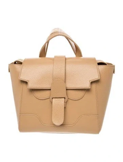 Pre-owned Senreve Leather Backpack In Neutrals