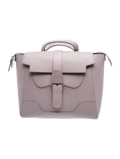 Pre-owned Senreve Leather Backpack In Purple