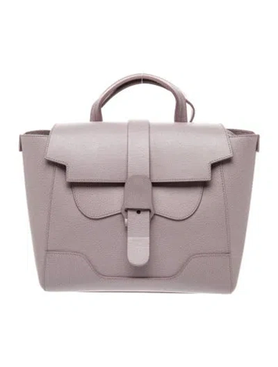 Pre-owned Senreve Leather Backpack In Purple