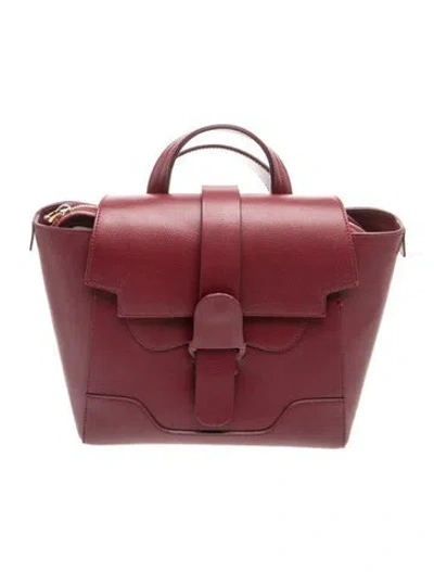 Pre-owned Senreve Leather Backpack In Red
