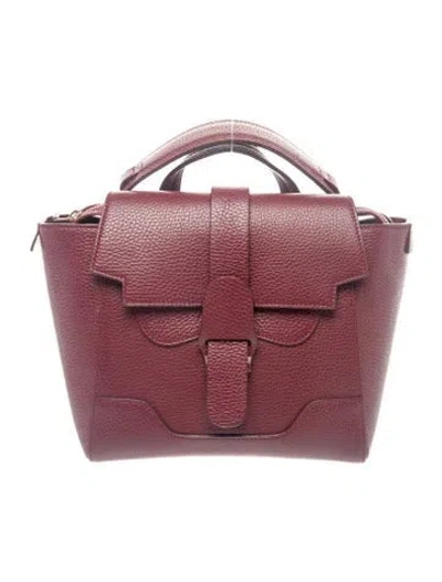 Pre-owned Senreve Leather Backpack In Red