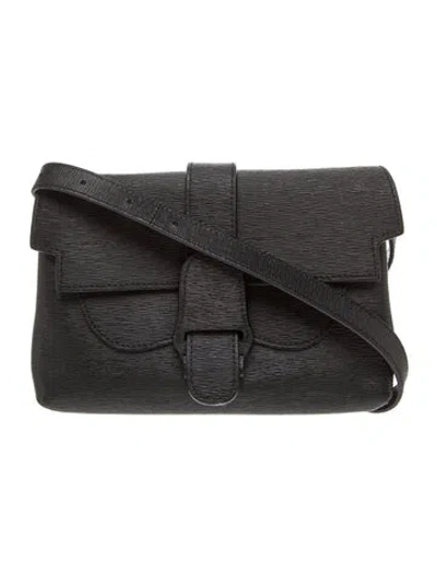 Pre-owned Senreve Leather Belt Bag In Black