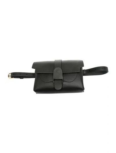 Pre-owned Senreve Leather Belt Bag In Gray