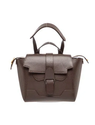 Pre-owned Senreve Leather Belt Bag In Gray