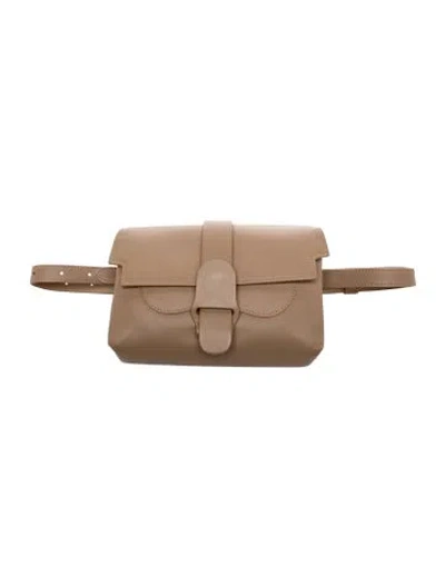 Pre-owned Senreve Leather Belt Bag In Neutrals