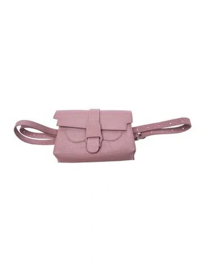 Pre-owned Senreve Leather Belt Bag In Purple