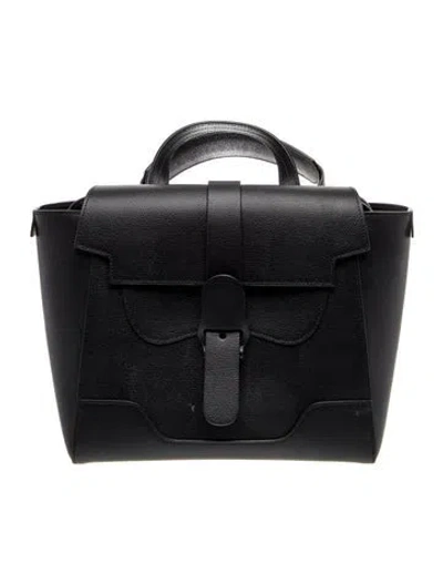 Pre-owned Senreve Leather Briefcase In Black