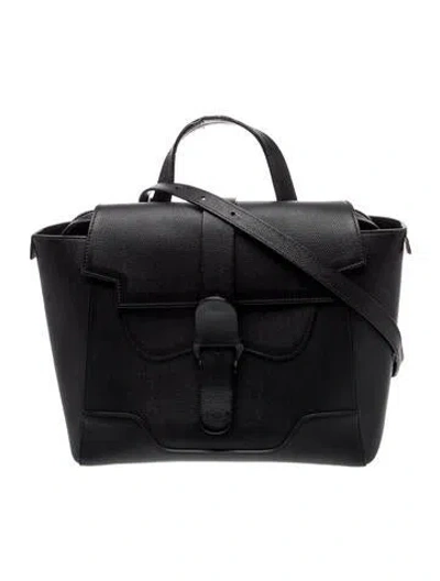 Pre-owned Senreve Leather Briefcase In Black