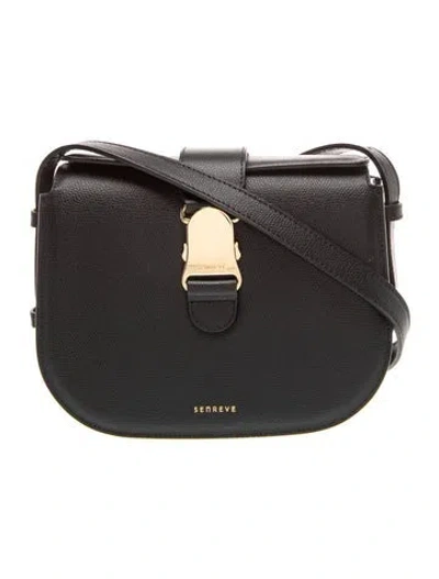 Pre-owned Senreve Leather Crossbody Bag In Black