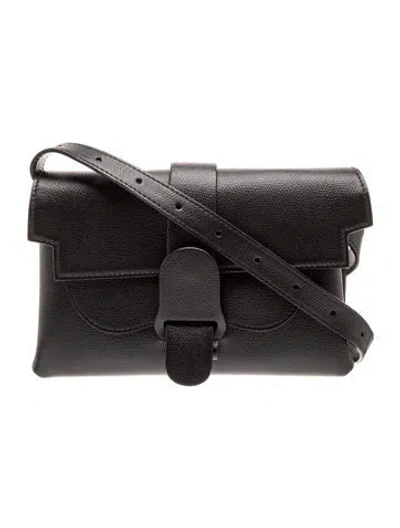 Pre-owned Senreve Leather Crossbody Bag In Black
