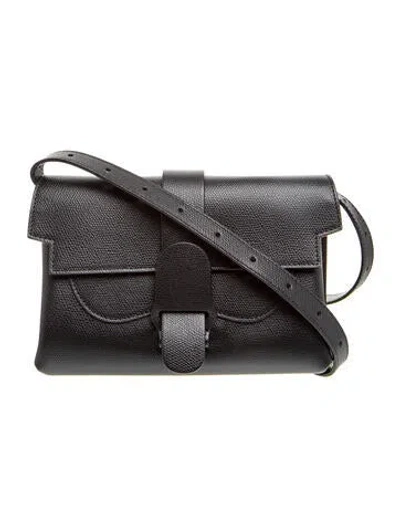 Pre-owned Senreve Leather Crossbody Bag In Black