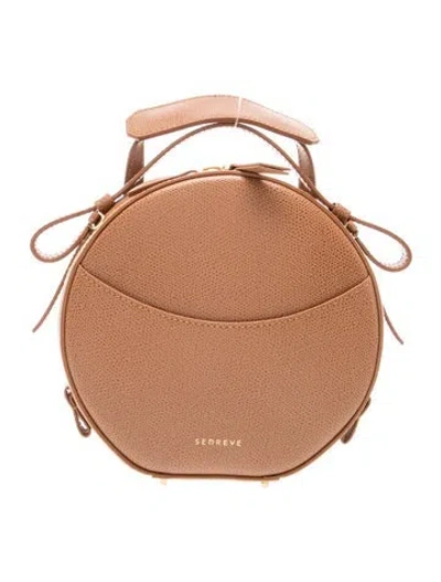 Pre-owned Senreve Leather Crossbody Bag In Brown
