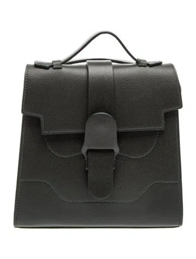 Pre-owned Senreve Leather Crossbody Bag In Grey