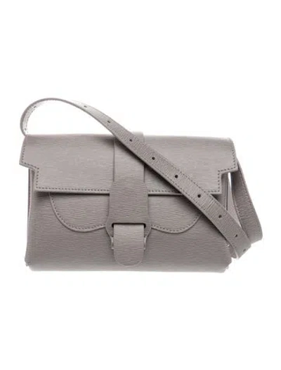 Pre-owned Senreve Leather Crossbody Bag In Grey