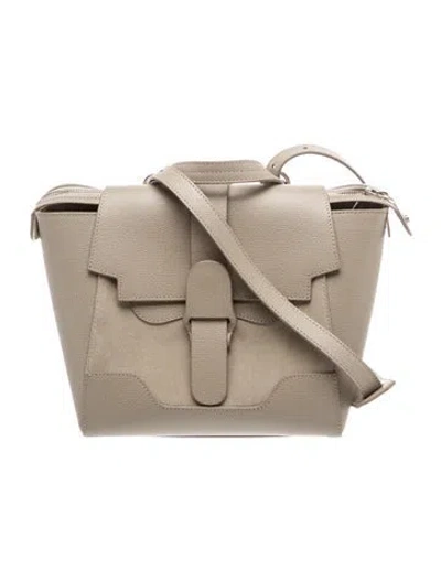 Pre-owned Senreve Leather Crossbody Bag In Neutral