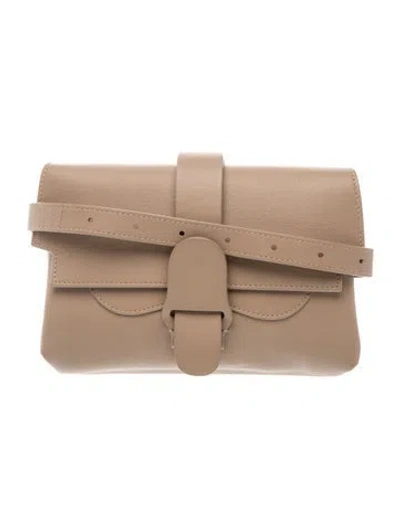 Pre-owned Senreve Leather Crossbody Bag In Neutrals
