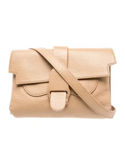 Pre-owned Senreve Leather Crossbody Bag In Neutrals