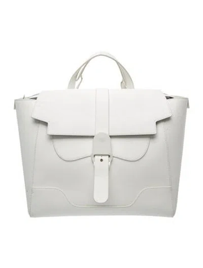 Pre-owned Senreve Leather Crossbody Bag In White