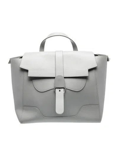 Pre-owned Senreve Leather Crossbody Bag In White