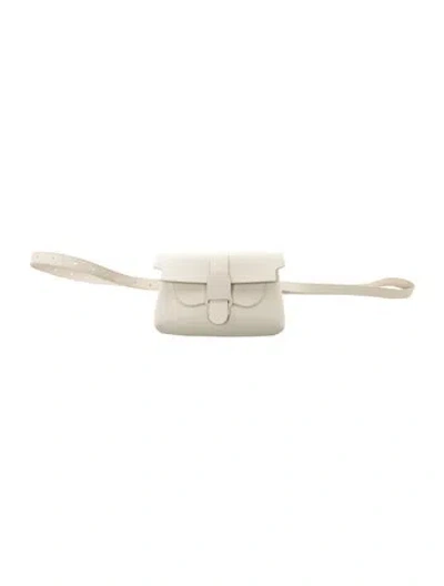 Pre-owned Senreve Leather Crossbody Bag In White