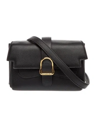 Pre-owned Senreve Leather Shoulder Bag In Black